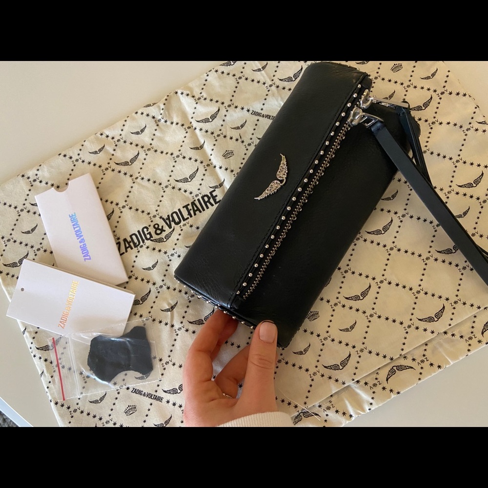 Zadig & Voltaire Leather Clutch - UNWORN